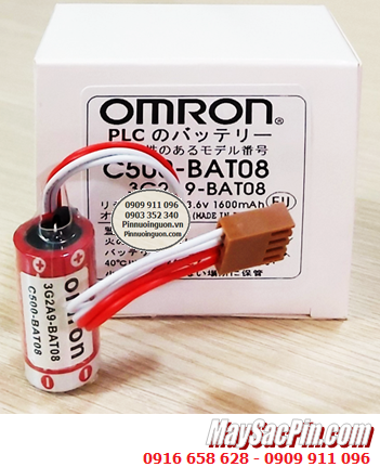 Omron C500-BAT08; Pin nuôi nguồn Omron C500-BAT08 lithium 3.6v 2/3A 1600mAh _Xuất xứ Nhật